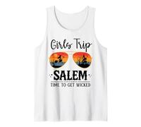 Retro Witch Salem 1692, Girls Trip Salem Time To Get Wicked Canotta