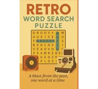 Retro Word Search Puzzle: A nostalgic word hunt through the decades