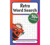 Retro Word Search Puzzle Book: Puzzles for Adults, Seniors & Teens