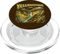Retro Yellowstone National Park Vintage Style Classic PopSockets PopGrip per MagSafe