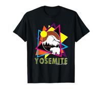 Retro Yosemite National Park Iconic Half Dome, souvenir Maglietta