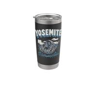 Retro Yosemite National Park Vintage Style 80s Half Dome Bicchiere termico in acciaio inox doppia parete