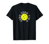 Retro Zero-Zero-Two Pickleball Pickleballer Double Art Maglietta