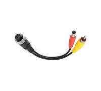 Retrocamera Adattatore Convertitore Per Cavo Multiplo DC AV/femmina Da 4 Pin Aviation Head Maschio/femmina A Per Monitor Posteriore Auto Retrocamera Auto(B)