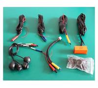 Retrocamera Android Player AHD 1080p 3D 360 Gradi Surround View Telecamera Panoramica Sinistra Destra Anteriore Posteriore Telecamera A 4 Vie Telecamera Posteriore