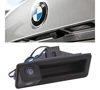 Retrocamera Auto, Telecamera per Retrovisione con Maniglia per Bagagliaio da 170 gradi, Telecamera Posteriore per Parcheggio HD per BMW E60 E61 E70 E71 E72 E82 E88 E84 E90 E91 E92 E93 X1 X5