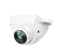 Retrocamera Auto Telecamera Posteriore 170 AHD 1080P Fisheye Lente Dorata Full HD Visione Notturna Telecamere Anteriori Retromarcia Backup Veicolo DVR Cam Telecamera Retrovisione(White-AHD1080P)