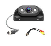 Retrocamera Auto Telecamera Posteriore AHD 1920 * 1080P CCD Ad Alta Definizione Per Camion Starlight Night Per Visione Notturna In Metallo HD Per Agricoli Autobus(RCA)