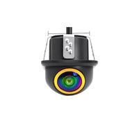Retrocamera Auto Telecamera posteriore per auto con traiettoria dinamica Golden 170° AHD 1080P, obiettivo fisheye, visione notturna, impermeabile, universale Retrocamera