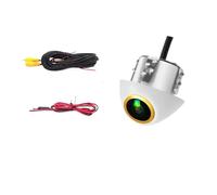 Retrocamera Auto Telecamera Posteriore Per Auto HD 4K Retromarcia Anteriore Supporta Uscita AHD CCD 1080P Adatta Tutte Impermeabile(Bianco)