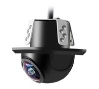 Retrocamera Auto Telecamera Retromarcia AHD 1080P Fisheye HD Con Visione Notturna E Linea Parcheggio CCD Per Auto Posteriore Anteriore(180 AHD 1080)