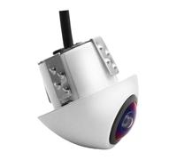 Retrocamera Auto Telecamera Retromarcia Per Auto Con Visione Notturna HD CCD Obiettivo Fisheye Da 180 Gradi AHD 1080P Colore Bianco