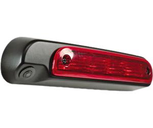 Retrocamera grandangolare caratec safety cs120bla con cavo di collegamento da 15 m per terza luce d’arresto per ducato dal 2006
