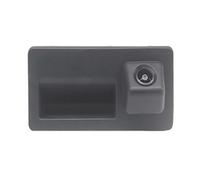 Retrocamera Per A3 A6L A4 Q3 Q5 Q7 RS6 2008-2017 Telecamera Di Retromarcia AHD 1080P Per Maniglia Del Bagagliaio Telecamera Retromarcia(Black lens)