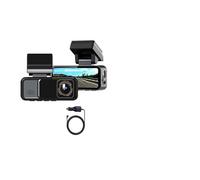 retrocamera per auto Dashcam 4K Anteriore E Posteriore 2.5K Per Auto, Videoregistratore Con Doppio Obiettivo, Supporto WIFI, GPS, Telecamera Telecamera posteriore(Only 4K Dashcam-B69P,128G)