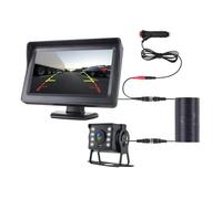 retrocamera per auto Di Telecamere Per La Retromarcia E Il Parcheggio Con CCD 2 In 1 HD E Monitor Con Schermo HD Da 4,3 Pollici Telecamera posteriore(433H-CL-MBUS-10M)