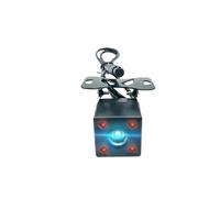 Retrocamera Tachigrafo Posteriore Auto Telecamera Singola Telecamera Retromarcia A 8 LED Visione HD Infrarossi Con Luce, Immagine Posteriore Perforata 5 Pin Telecamera Posteriore(B)