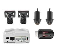 Retrocamera Telecamera Panoramica 3D A 360 Gradi Per Auto, Sistemas Di Parcheggio, Monitor Omnidirezionale, Videoregistratore DVR Telecamera Retromarcia(3DP-1 with 32G USB)