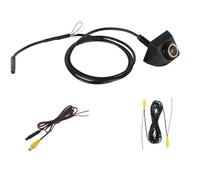 Retrocamera Telecamera Posteriore Fish Eyes Gold AHD O CVBS 1080P Full HD 170° Grandangolare Per Visione Notturna Retrocamera Auto(Black-CVBS-AHD1080P)