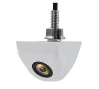 Retrocamera Telecamera Retromarcia Auto, Visione Notturna, Telecamera Backup Automatica, Grandangolo 120 Gradi, Immagine HD A Colori, Video Impermeabile Telecamera Posteriore(WHITE)