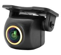 Retrocamera Telecamera Telecamera Posteriore Auto Con Obiettivo Dorato AHD 1080P Da 180° Fisheye Full HD Visione Notturna Anteriore CCD Parcheggio Retromarcia.