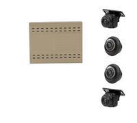 Retrocamera Telecamera Universale Con 4 Telecamere Visione Panoramica A 360° Telecamera Per Parcheggio In Retromarcia, Sistemi DVR 2D HD 1080P Telecamera Posteriore(32G)