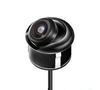 Retrocamera Telecamere Retromarcia Per Auto Con Obiettivo Fisheye Grandangolo AHD 1920x1080P 170° Con Carrozzeria In Metallo Visione Notturna Retrocamera Auto(Black-CVBS-AHD720P)