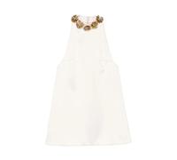 Retrofête - Giacinta Embellished Dress - - Dresses - Donna - Bianco - S