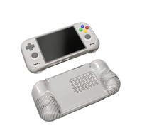 Retroid Pocket Nova - Custodia morbida con aperture di precisione per la ricarica, custodia protettiva 1:1, antigraffio, antiurto, custodia da viaggio per Retroid Pocket Nova (trasparente)
