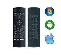 Retroilluminato Tastiera Wireless 2.4G Air Mouse Telecomando Per HDTV TV Box