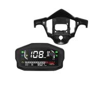 Retroilluminazione Contachilometri Pannello strumenti con display digitale 12V, tachimetro, supporto per moto, contachilometri con velocità e chilometraggio per CG125 CG150