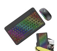 Retroilluminazione wireless - con 2 modalità di illuminazione, set mouse in 7 colori, periferica per computer con retroilluminazione RGB | Accessori elettronici per laptop tablet