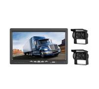 Retromarcia Monitor HD IPS Da 7 "con Telecamera Per Visione Notturna 2PCS 1080P Retromarcia Per Parcheggio Backup Wireless Impermeabile Per Camion Autobus Telecamera Backup