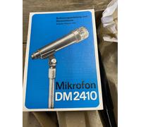 Retromikrofon RFT DDR Nuovo 1984 Tipo DM2416N/DM2417N