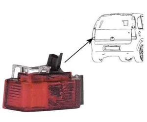 Retronebbia 3781927 VAN WEZEL per OPEL