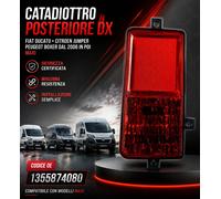 Retronebbia DX Per Citroen Jumper |Fiat Ducato 2006-2014|Peugeot Boxer 2006-2014