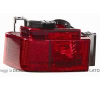 Retronebbia Rosso-fume' Per Opel Meriva Lato Destro 2003/04-2010/04 Lato Destro