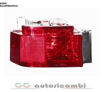 RETRONEBBIA PER OPEL MERIVA A 03-10 ROSSO CHIARO SINISTRO