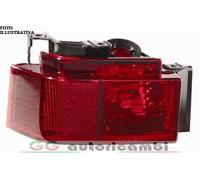 RETRONEBBIA PER OPEL MERIVA A 03-10 ROSSO SCURO SINISTRO
