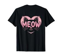 Retroprint My Meow Kitty Kitten I Love My Cat Cats Meow Meme Maglietta