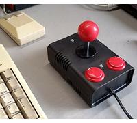 RetroRadionics ArcadeR Joystick standard a 9 pin compatibile con Atari, Commodore, Sega ecc., Colori:nero