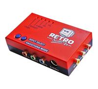 RetroScaler2x AV/SV/YPBPR a HDMI Convertitore Supporta Modalità Filtro e Pass-through, Adattatore per Videogiochi Line-Doubler per console di gioco retrò PS2 N64 NES Dreamcast Saturn MD1 NGC SFC