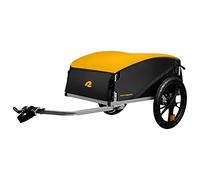 Retrospec Rover Hauler Cargo Bike Trailer | Folding Frame & Weather Resistant Fabric | Large Cargo Carrier | Fits 20” - 29” Bicycle Wheels | Sun