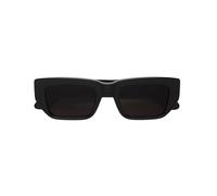 Retrosuperfuture, ,Accessories ,unisex ,Nero ,ONE SIZE Occhiali Neri Fatti a Mano con Lenti Zeiss