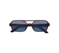 Retrosuperfuture, ,Accessories ,unisex ,Viola ,ONE SIZE Eleganti occhiali da sole Melanzana con lenti blu