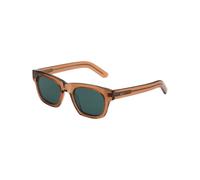 Retrosuperfuture Unisex Retrosuperfuture 1ZA SINTESI COLA Occhiali da sole Acetato Marrone Verde Squadrata Normale