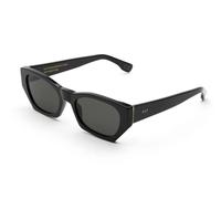 Retrosuperfuture Unisex B3L Amata Black Occhiali da sole Acetato Nero Nero Geometrica Normale