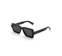 Retrosuperfuture Unisex Retrosuperfuture JHJ Pilastro black Occhiali da sole Acetato Nero Grigio Squadrata Normale