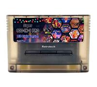 Retrotech 800 in 1 multi versione della cartuccia LED del gioco per la console di gioco Super Nintendo di SNES