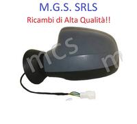 Retrovisore a cavi da verniciare specchio curvo SX DACIA LOGAN (07/08>04/13)